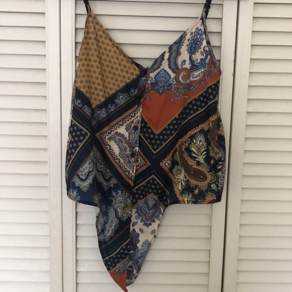 H&M wrap button up top - Picture 4 of 5